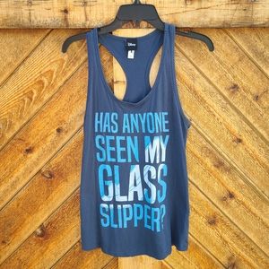 Disney Cinderella Glass Slipper Tank Top